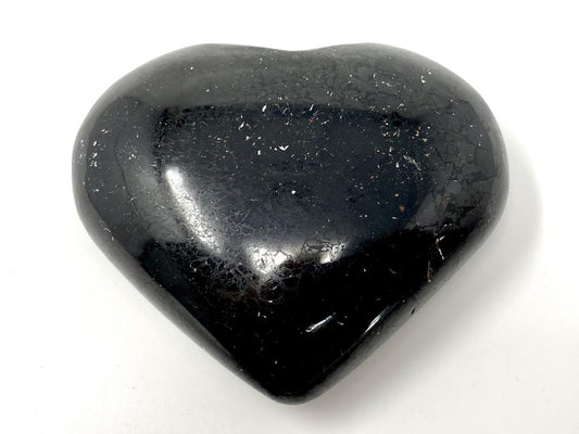 Black Tourmaline Crystal Heart 7.4cm