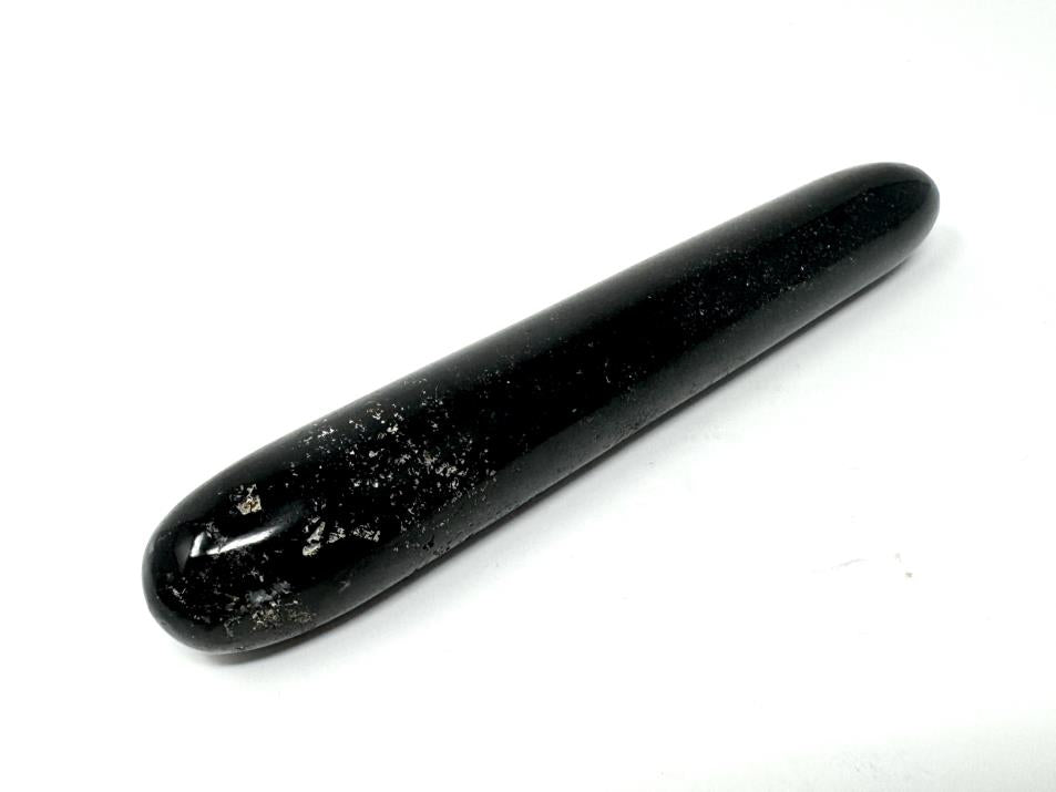 Black Tourmaline Crystal Massage Wand 12.7cm