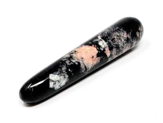 Black Tourmaline Crystal Massage Wand 10.8cm