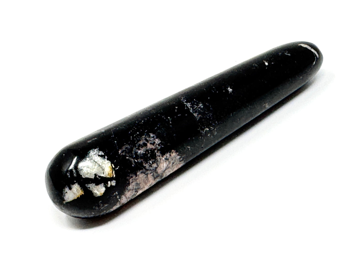 Black Tourmaline Crystal Massage Wand 10.8cm