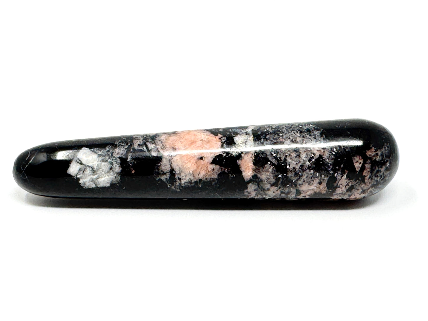 Black Tourmaline Crystal Massage Wand 10.8cm