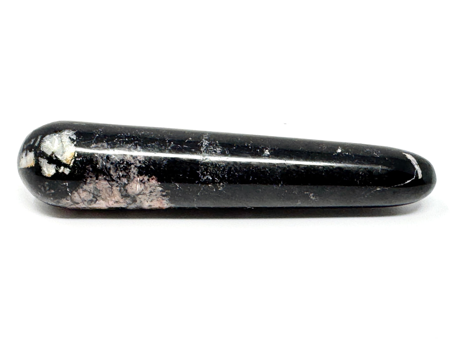 Black Tourmaline Crystal Massage Wand 10.8cm