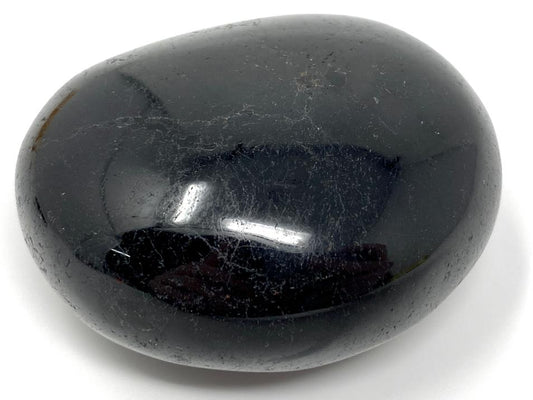 Black Tourmaline Crystal Pebble 6.4cm