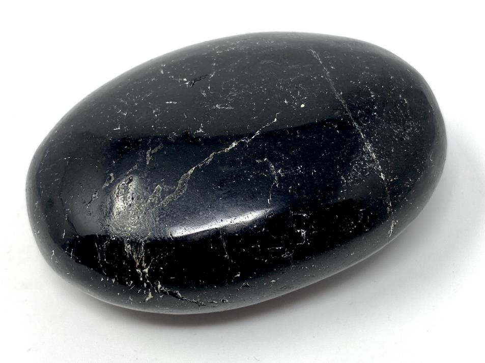 Black Tourmaline Crystal Pebble 6.3cm