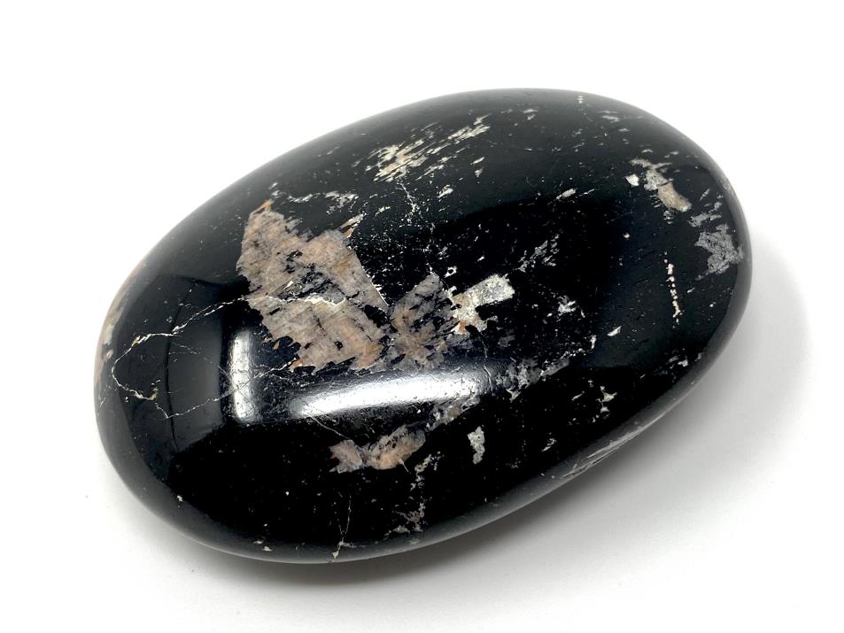 Black Tourmaline Crystal Pebble 6.2cm