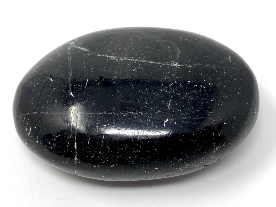 Black Tourmaline Crystal Pebble 6.3cm