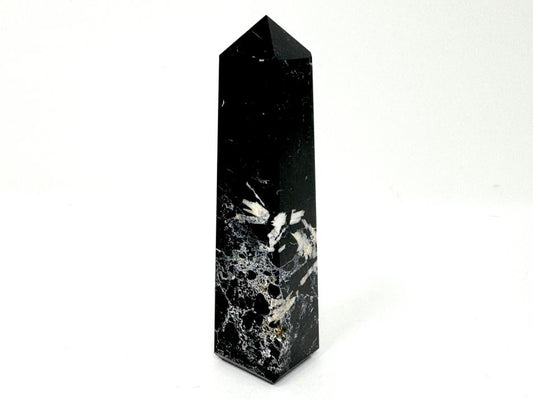 Black Tourmaline Crystal Tower 9.4cm