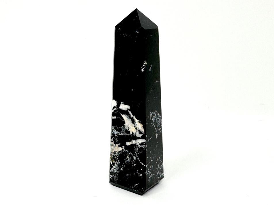 Black Tourmaline Crystal Tower 9.4cm