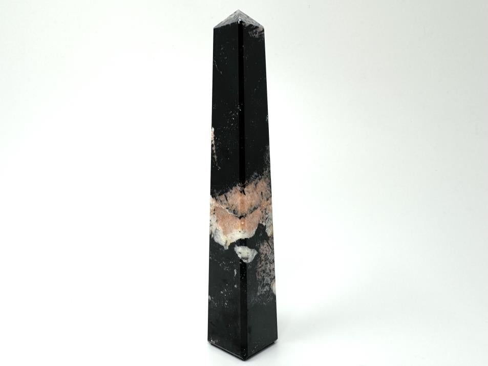 Black Tourmaline Crystal Tower 13.6cm