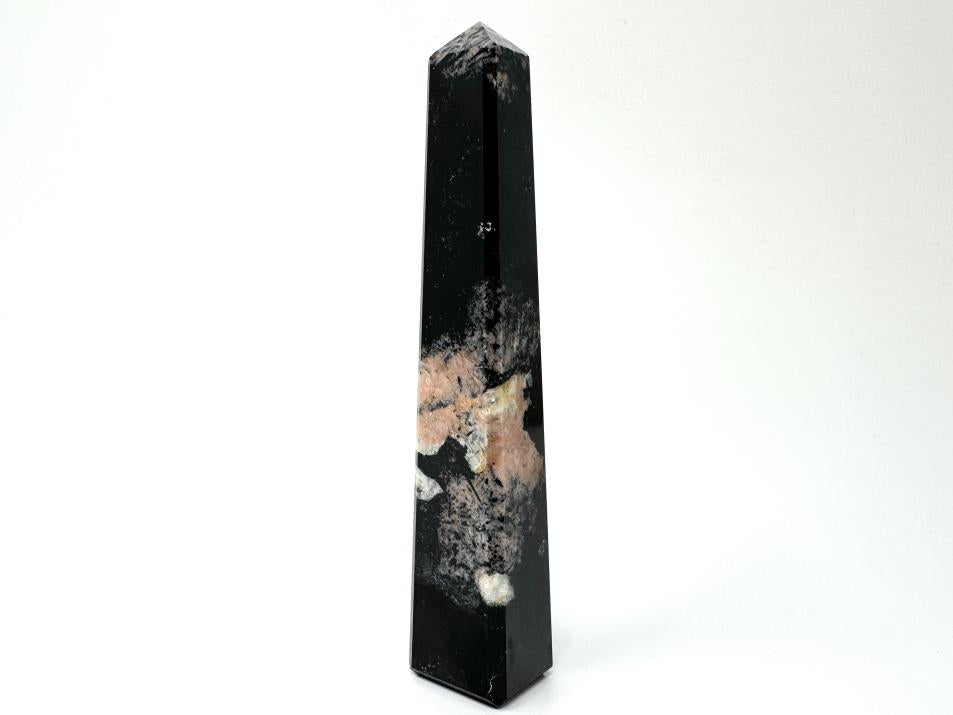 Black Tourmaline Crystal Tower 13.6cm