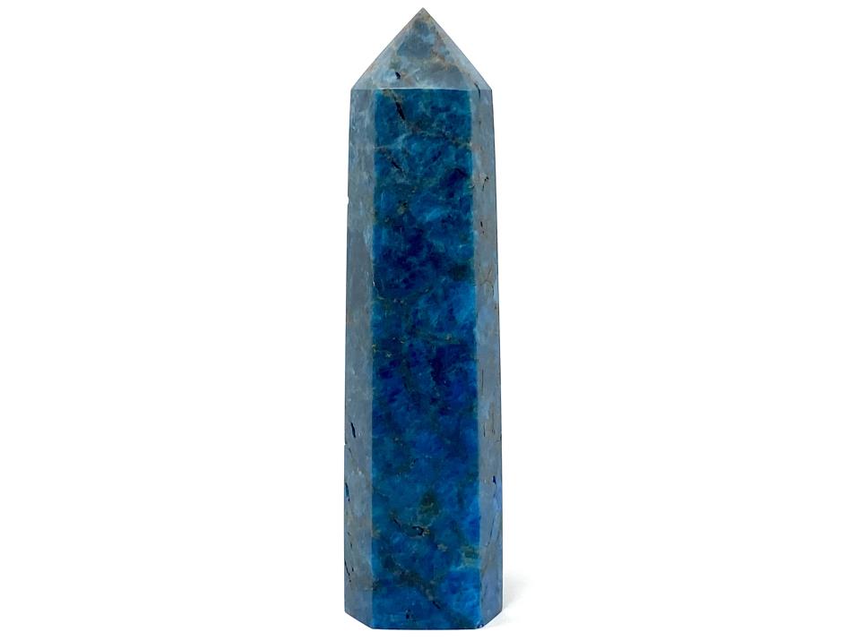 Blue Apatite Crystal Point Large 18.2cm