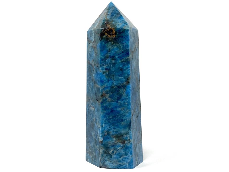 Blue Apatite Crystal Point Large 12.6cm