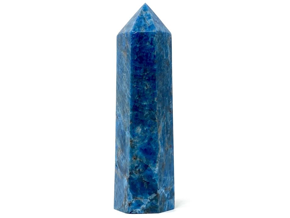 Blue Apatite Crystal Point Large 14.6cm