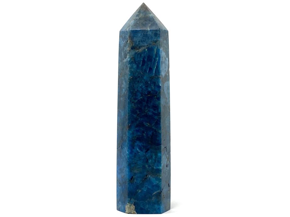 Blue Apatite Crystal Point Large 18.2cm