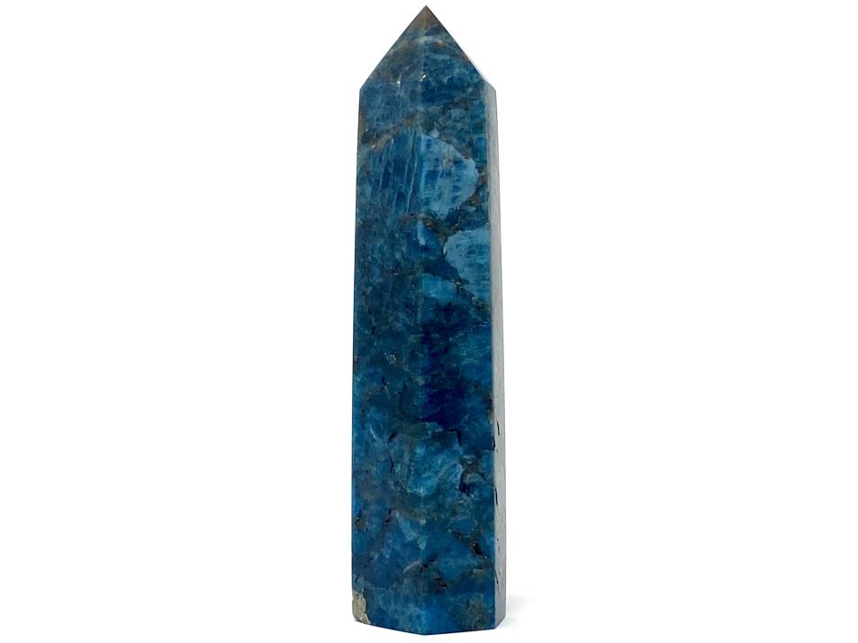 Blue Apatite Crystal Point Large 18.2cm