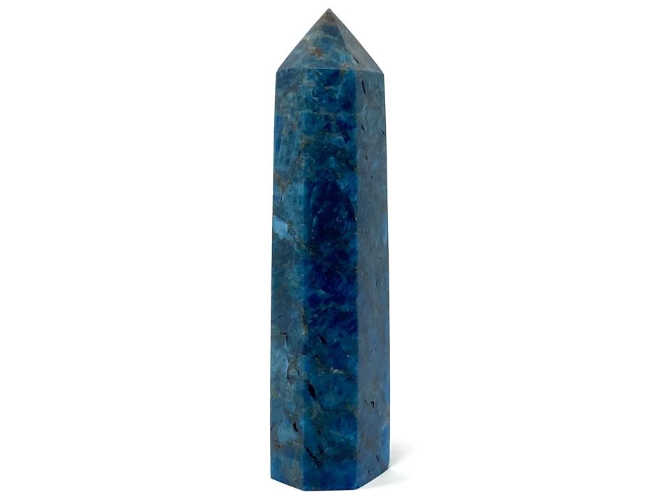 Blue Apatite Crystal Point Large 18.2cm