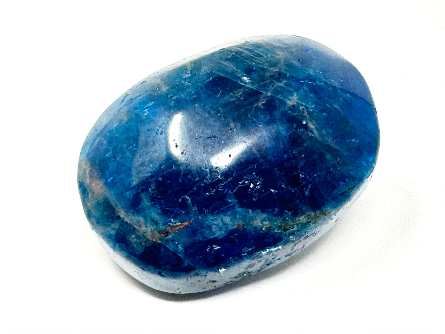 Blue Apatite Crystal Pebble 5.2cm