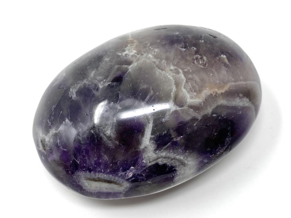 Chevron Amethyst Crystal Pebble 6.2cm