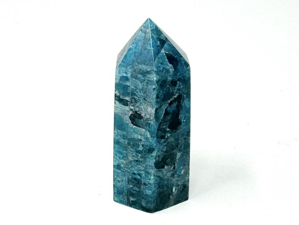 Blue Apatite Crystal Point 5cm