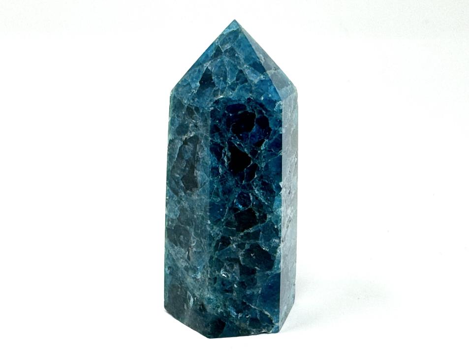 Blue Apatite Crystal Point 5cm