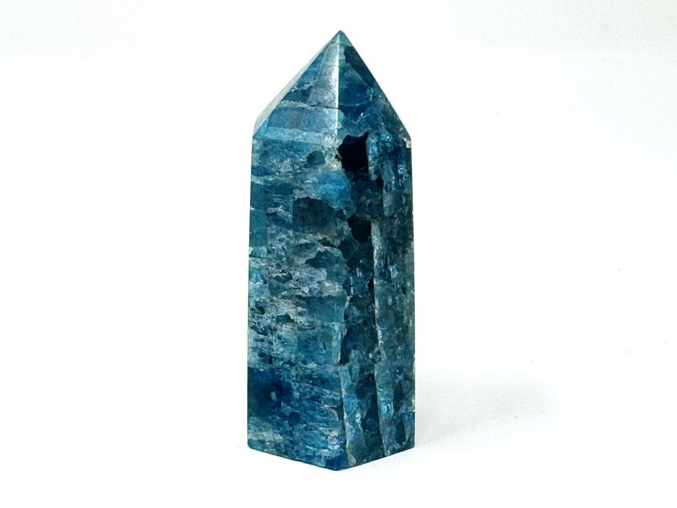 Blue Apatite Crystal Point 5cm