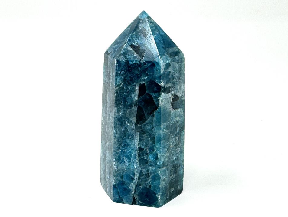 Blue Apatite Crystal Point 5cm