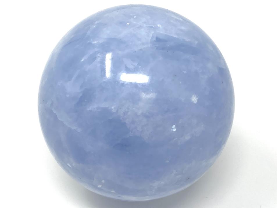 Blue Calcite Crystal Sphere 6.7cm