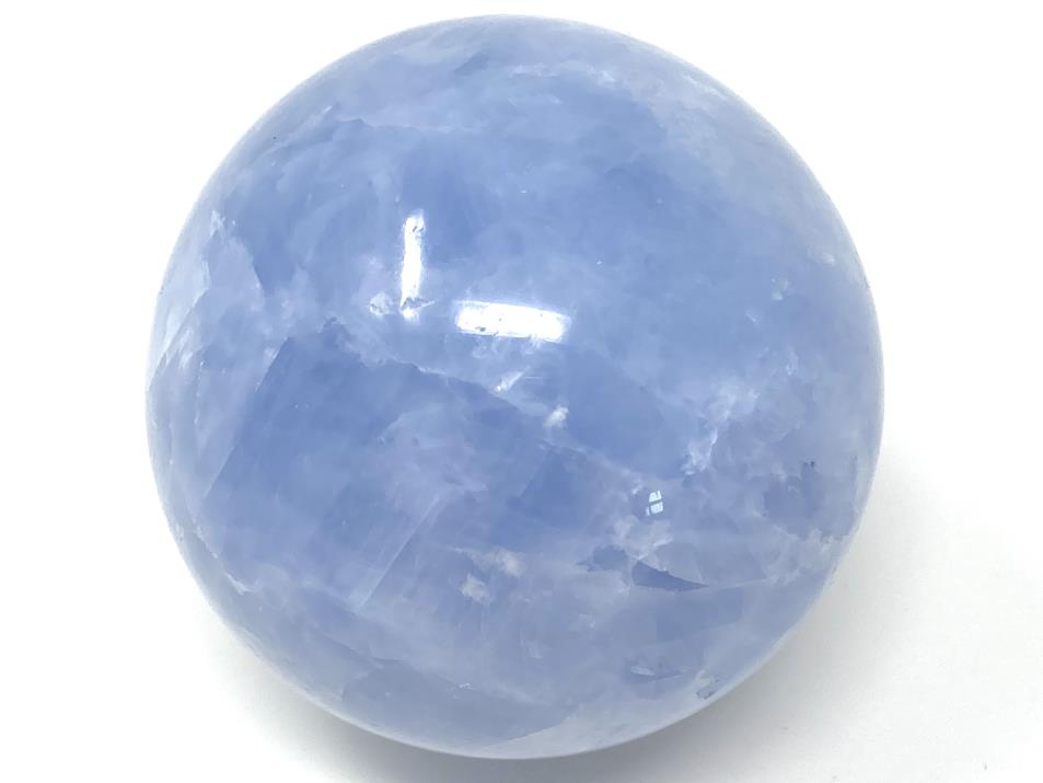 Blue Calcite Crystal Sphere 6.7cm