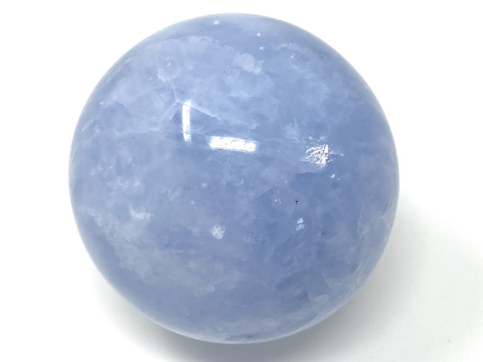 Blue Calcite Crystal Sphere 6.7cm