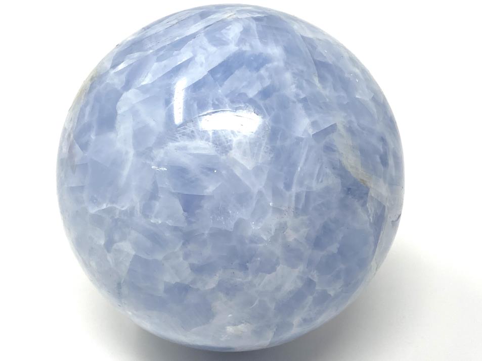 Blue Calcite Crystal Sphere Large 8.7cm