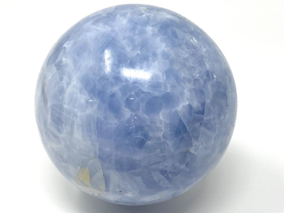 Blue Calcite Crystal Sphere Large 8.7cm