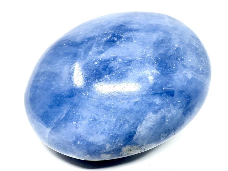 Blue Calcite Crystal Pebble 5.3cm