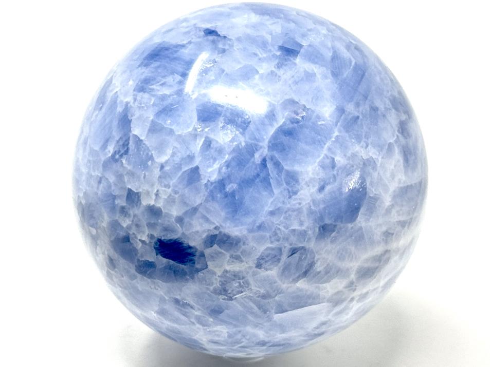 Blue Calcite Crystal Sphere Large 9cm