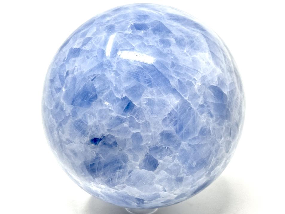 Blue Calcite Crystal Sphere Large 9cm