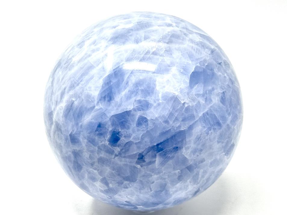 Blue Calcite Crystal Sphere Large 9cm