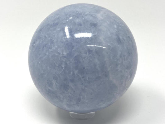 Blue Calcite Crystal Sphere 6cm