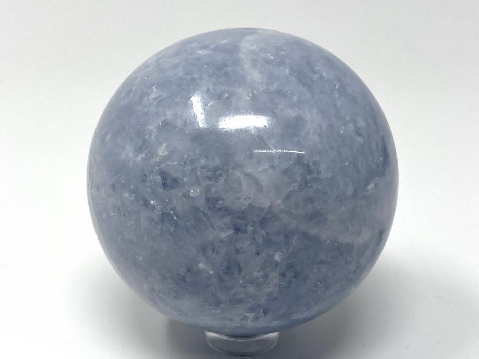 Blue Calcite Crystal Sphere 6cm