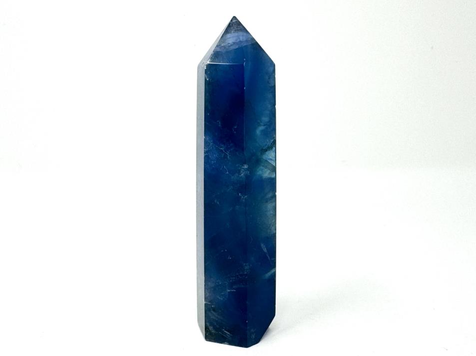 Blue Fluorite Crystal Point 11.1cm