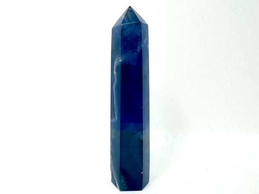 Blue Fluorite Crystal Point 11cm