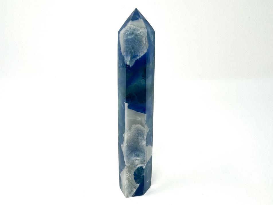 Blue Fluorite Crystal Point 11.7cm