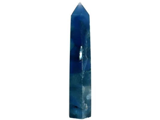 Blue Fluorite Crystal Point 12.3cm