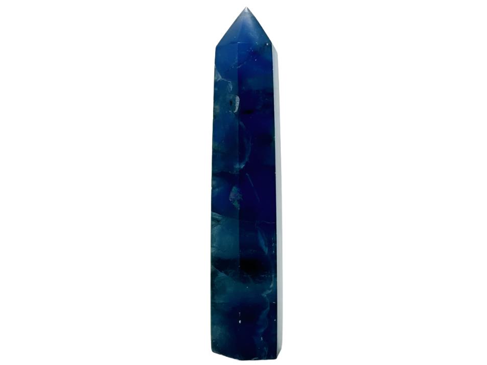 Blue Fluorite Crystal Point 12.3cm