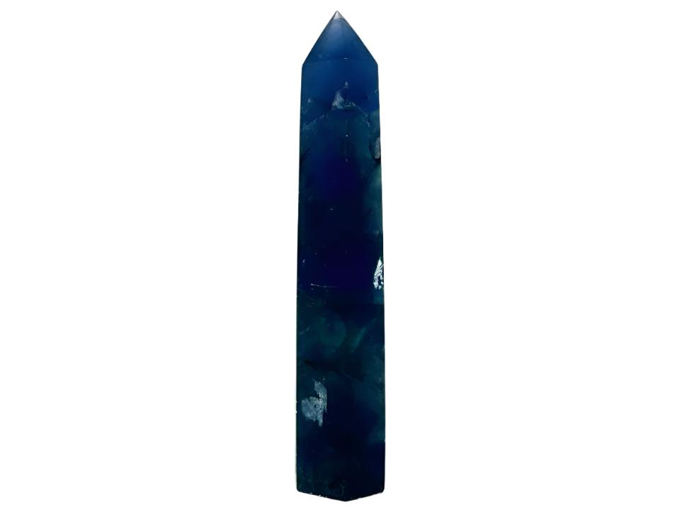 Blue Fluorite Crystal Point 12.3cm