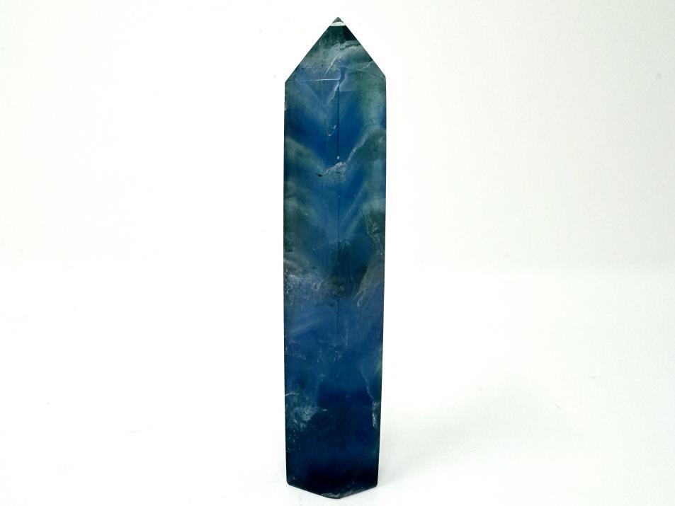 Blue Fluorite Crystal Point 10.7cm