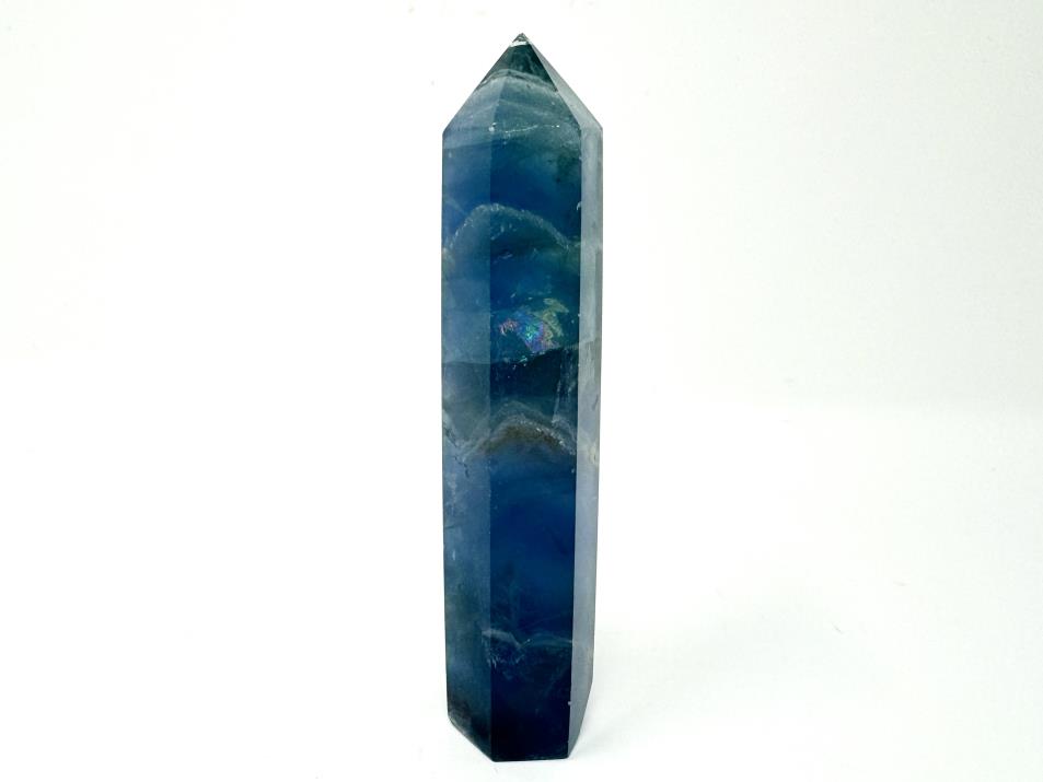 Blue Fluorite Crystal Point 10.7cm