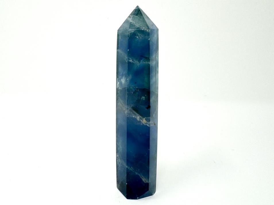 Blue Fluorite Crystal Point 10.7cm