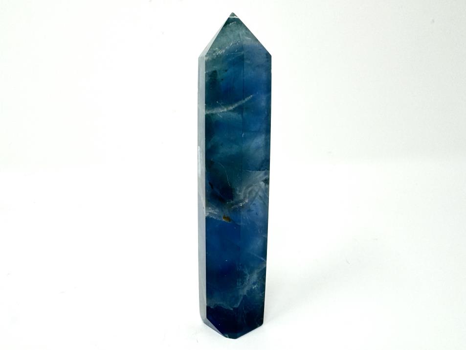 Blue Fluorite Crystal Point 10.7cm