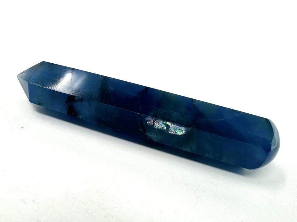 Blue Fluorite Crystal Wand 10.7cm