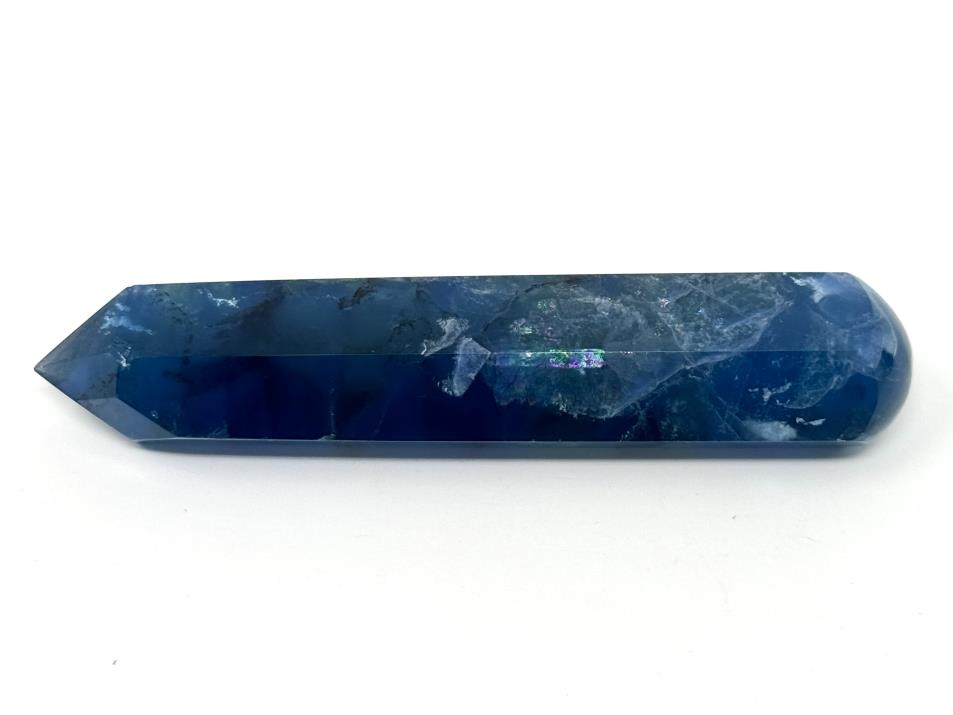 Blue Fluorite Crystal Wand 10.7cm