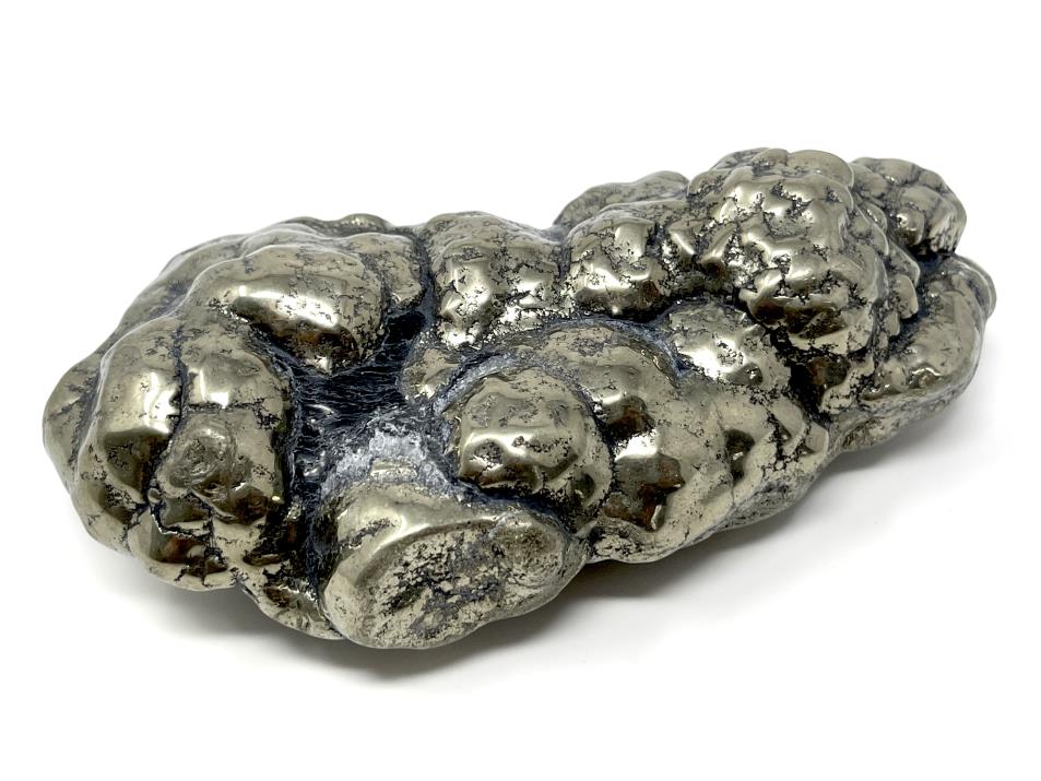 Botryoidal Pyrite Crystal Polished Large 12.5cm